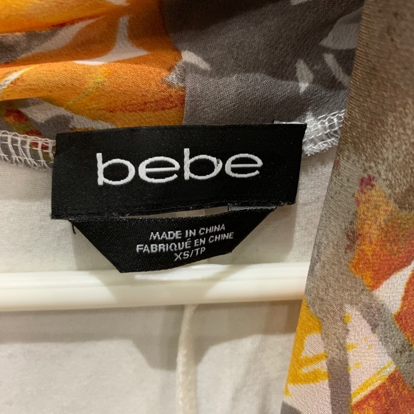 Bebe floral print bodysuit blouse - Picture 4 of 5